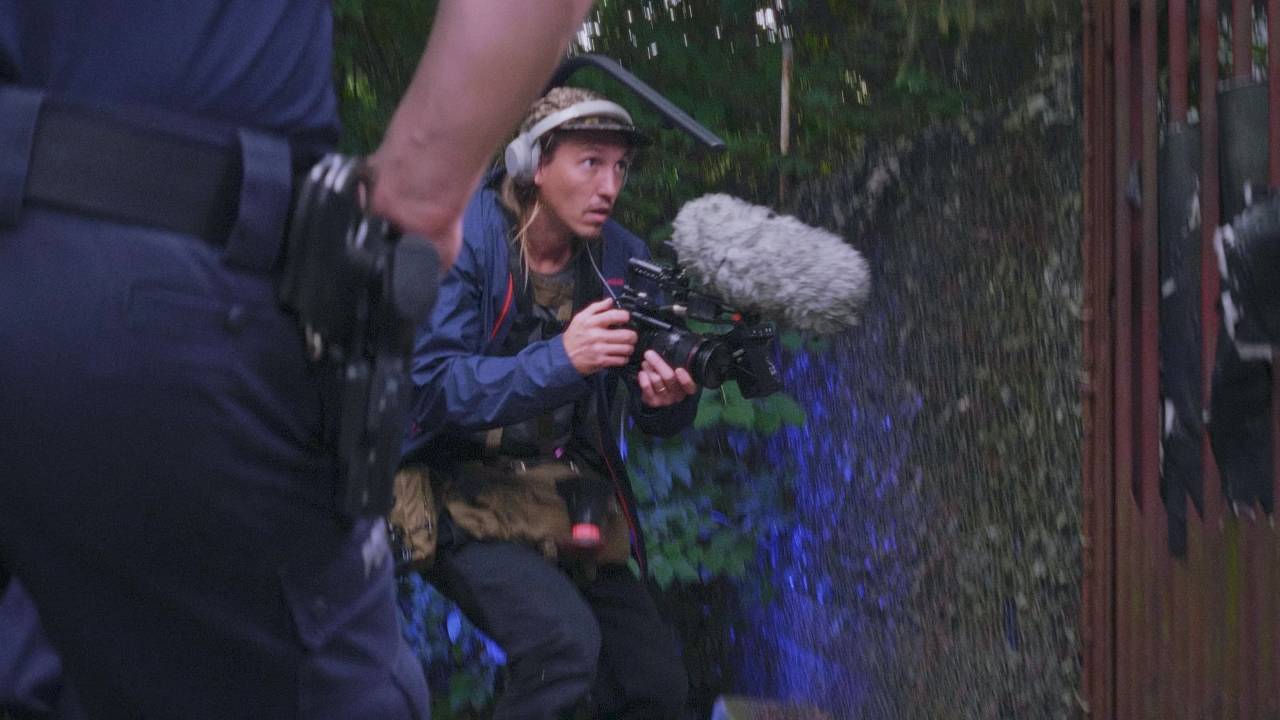 Jonny von Wallstrom filming